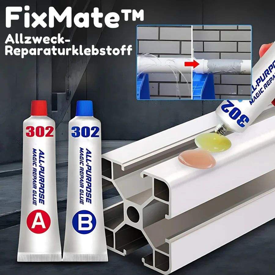 1+1 Gratis | FixMate™ | Starker Klebstoff für alle Reparaturen